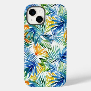 Tropical Palms Print iPhone 14 Hoesje