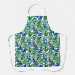 Tropical Palms Print Schort