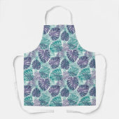 Tropical Palms Print Schort (Voorkant)