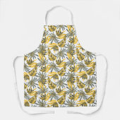 Tropical Palms Print Schort (Voorkant)