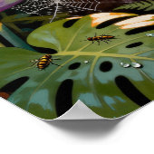 Tropical Paradise: A Vibrant Island Retreat Poster (Hoek)