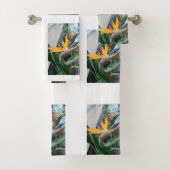 Tropical Paradise badhanddoek set Bad Handdoek (Insitu)