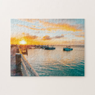 Tropical Paradise Beach Legpuzzel