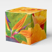 Tropical Paradise Favor Box Bedankdoosjes (Voorkant Zijde)