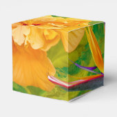 Tropical Paradise Favor Box Bedankdoosjes (Achterkant)