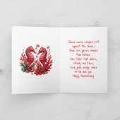 Tropical Paradise | Happy Anniversary Kaart (Binnen)