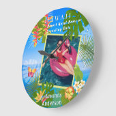 Tropical Paradise Memory Zee Foto Grote Klok (Hoek)