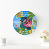 Tropical Paradise Memory Zee Foto Grote Klok (Huis)