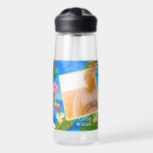 Tropical Paradise Memory Zee Foto Waterfles (Voorkant)