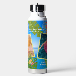 Tropical Paradise Memory Zee Foto Waterfles