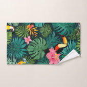 Tropical Paradise Oerwoud Pattern Bad Handdoek (Handdoek)