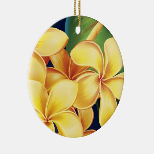Tropical Paradise Plumeria Ornamenten (Rechts)
