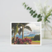 "Tropical Paradise"/Princeville, Kauai Briefkaart (Staand voorkant)