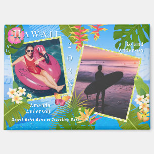 Tropical Paradise Travel Memories Zee Magneet