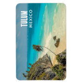 Tropical Paradise Tulum, Mexico Magneet (Verticaal)