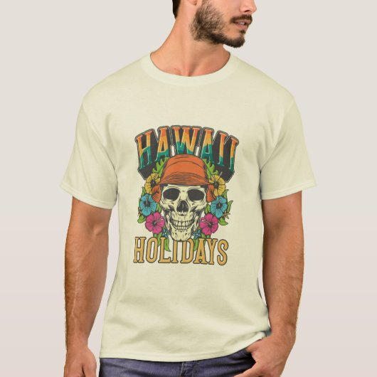 Tropical Paradise Vibes - Hawaii Feestdagen T-shir T-shirt (Voorkant)