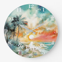 Tropical Paradise - Waterverf Beach