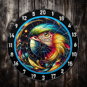 Tropical Parrot Dartboard voor eindeloos plezier Dartbord