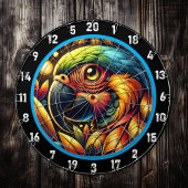 Tropical Parrot Dartboard voor leuke nachten Dartbord
