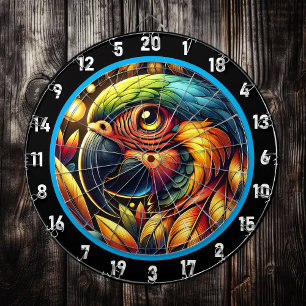 Tropical Parrot Dartboard voor leuke nachten Dartbord