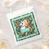 Tropical Parrot Party: kleurrijke 2e verjaardag Bedankzakje (Geknipt)