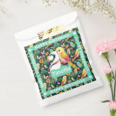 Tropical Parrot Party: kleurrijke 2e verjaardag Bedankzakje (Gezegeld)