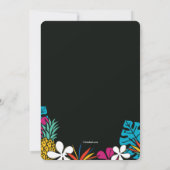 Tropical Party Uitnodigingen (Achterkant)