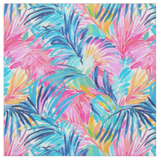 Tropical Pastel Breeze Stof