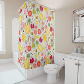 Tropical Pattern Shower Curtain Douchegordijn (In situ)