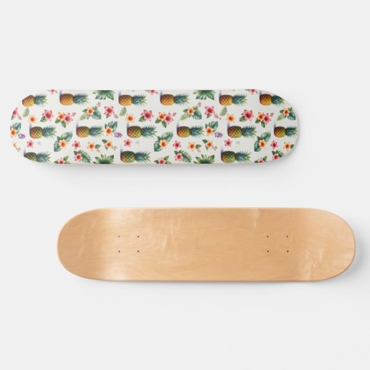 Tropical Pattern Skateboard (Horizontaal)