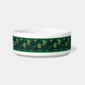 Tropical personalized Pet Bowl Voerbakje (Rechts)