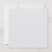 Tropical Photo Christian Wedding Invitation Kaart (Achterkant)