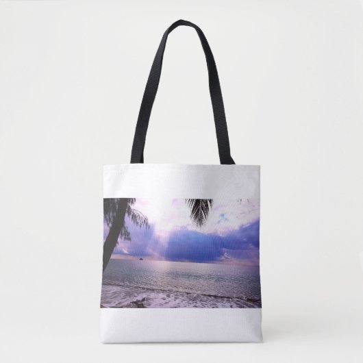 Tropical Photo Print Tote Bag (Voorkant)