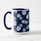 Tropical Pineapple with Name – Watercolor Style Mok (Links)