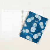 Tropical Pineapple with Name – Watercolor Style Planner (Display)