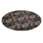 Tropical plants, jungle, tropics , beige ,leaves  snijplank (Hoek)