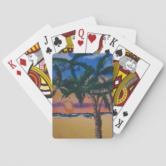 Tropical Playing Cards Pokerkaarten (Achterkant)