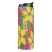 Tropical Plumeria Thermosbeker (Gedraaid links)