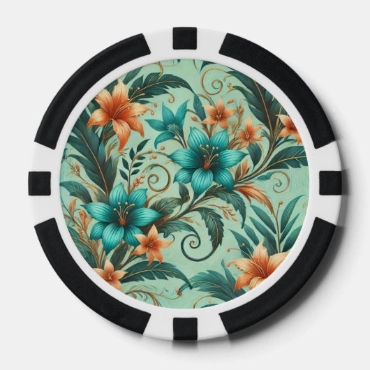 Tropical Poker Chip (Voorkant)