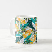 Tropical Print Coffee Mok (Voorkant links)