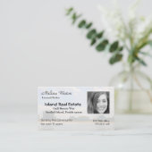 Tropical Realtor's Visitekaartje Photo Template (Staand voorkant)