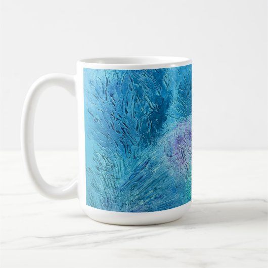 Tropical Reef originele kunst Koffie Mok (Links)