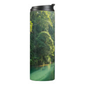 Tropical River Stainless Steel Travel Mug Thermosbeker (Gedraaid links)