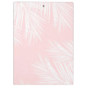 Tropical Rose Custom-notities Klembord (Achterkant)