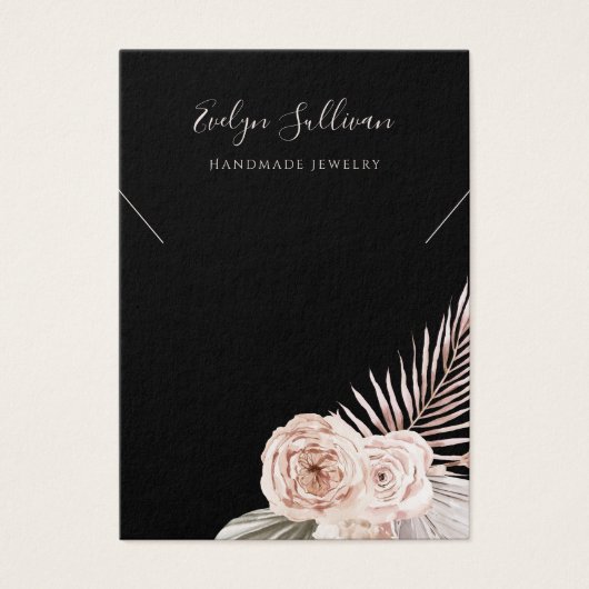 Tropical rozen ketting display kaart (Voorkant)