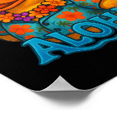 Tropical Rubber Duck Hawaiian Lei Aloha Rubber Duc Poster (Hoek)