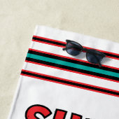 Tropical Rush: zonsondergang en Surf Strandlaken (In situ)