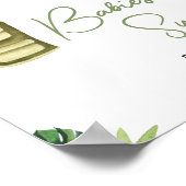 Tropical Safari Oerwoud Animals Baby's zijn zoet Poster (Hoek)