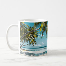 Tropical sand beach ocean personalized adventure  koffiemok