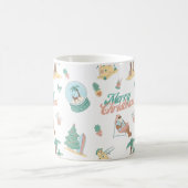 Tropical Santa Merry Christmas Mok (Center)